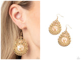 Welcoming Whimsy - White Earring