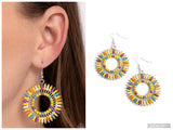 Ferris Wheel Finale - Yellow Earring