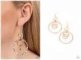 Twisted Temptation - Gold Earring