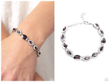 Some Serious Sparkle - Purple Bracelet