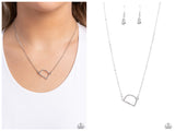 INITIALLY Yours - D - White Necklace