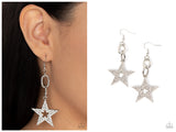 Cosmic Celebrity - White Earring