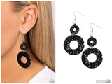 Cabo Courtyard - Black Earring
