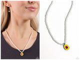 PEARL-demonium - Yellow Necklace