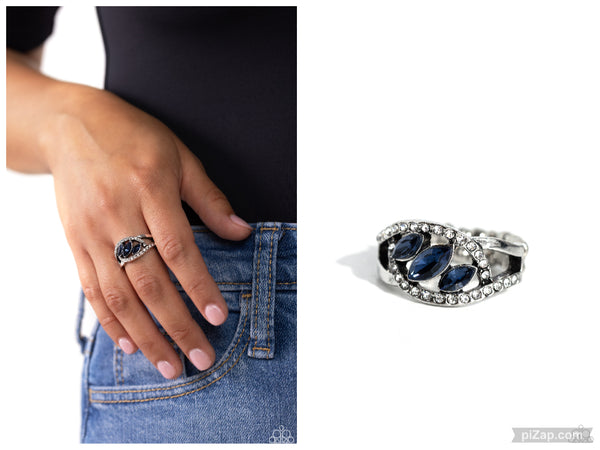 Stiletto Sparkle - Blue Ring