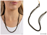Salvaging Sass - Black Necklace
