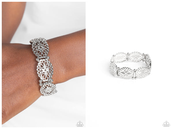 Curly Chic - Silver Bracelet