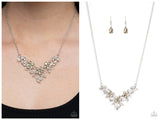 Floral Fashion Show - Brown Necklace