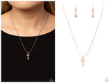 LOVE-Locked - Rose Gold Necklace