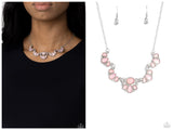 Dancing Dimension - Pink Necklace