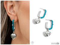 Cherishing Color - Blue Hoop Earring