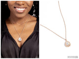 Gracefully Glamorous - Rose Gold Necklace