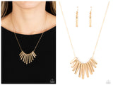 Leading MANE - Gold Necklace