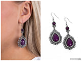 Palace Bribe - Purple Earring