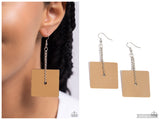 Block Party Posh - Gold Earring
