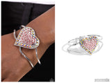Flirtatious Finale - Pink Bracelet