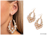 Majestic Masquerade - Gold Earring