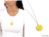 Beyond Blooming - Yellow Necklace