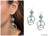 Interlocked Influence - Brown Earring