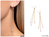 Divine Droplets - Gold Earring