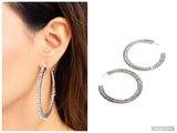 Scintillating Sass - Multi Hoop Earring