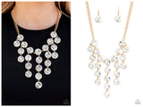 Spotlight Stunner - Gold Necklace