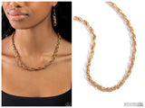 Braided Ballad - Gold Necklace
