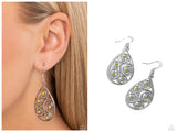 Billowy Bliss - Green Earring