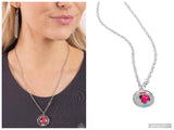 Lively Love Bug - Red Necklace