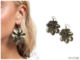 Hinging Hallmark - Brass Earring