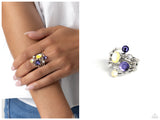 Timeless Trickle - Purple Ring