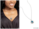 Gracefully Glamorous - Blue Necklace