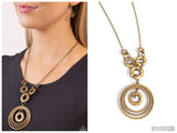 High HOOPS - Brass Necklace
