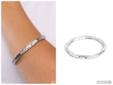Pray, He is There - Silver Bracelet