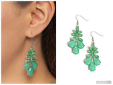 Fashionista Fiesta - Green Earring