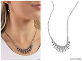 FLARE to be Different - Black Necklace