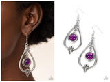 Ethereal Emblem - Purple Earring