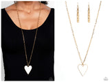 Subtle Soulmate - White Necklace