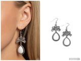 Brightly Blooming - White Earring