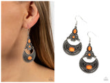 Sahara Samba - Orange Earring