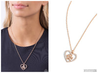 PET in Motion - Rose Gold Necklace