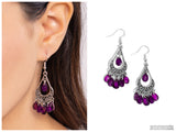 Beachside Ballroom - Purple Earring