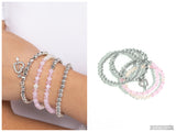 Heart-struck Haute - Pink Bracelet