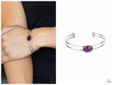 Magnificently Mesmerized - Purple Bracelet