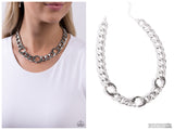 Gleaming Harmony - Silver Necklace