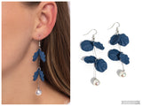 Edwardian Era - Blue Earring