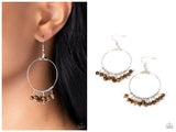 Free Your Soul - Brown Earring