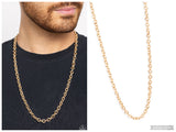 Its GOAL Time - Gold Necklace