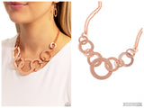 Uptown Links - Copper Necklace