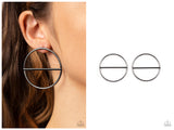 Dynamic Diameter - Black Post Earring